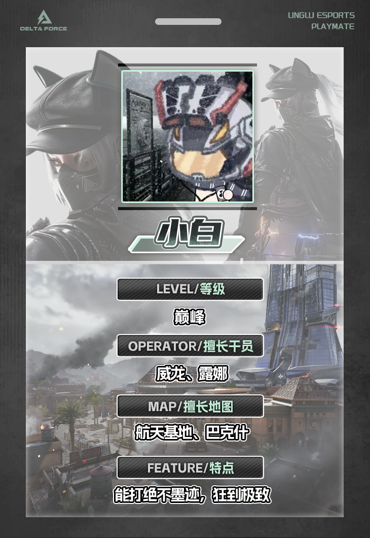 陪玩展示图 小白